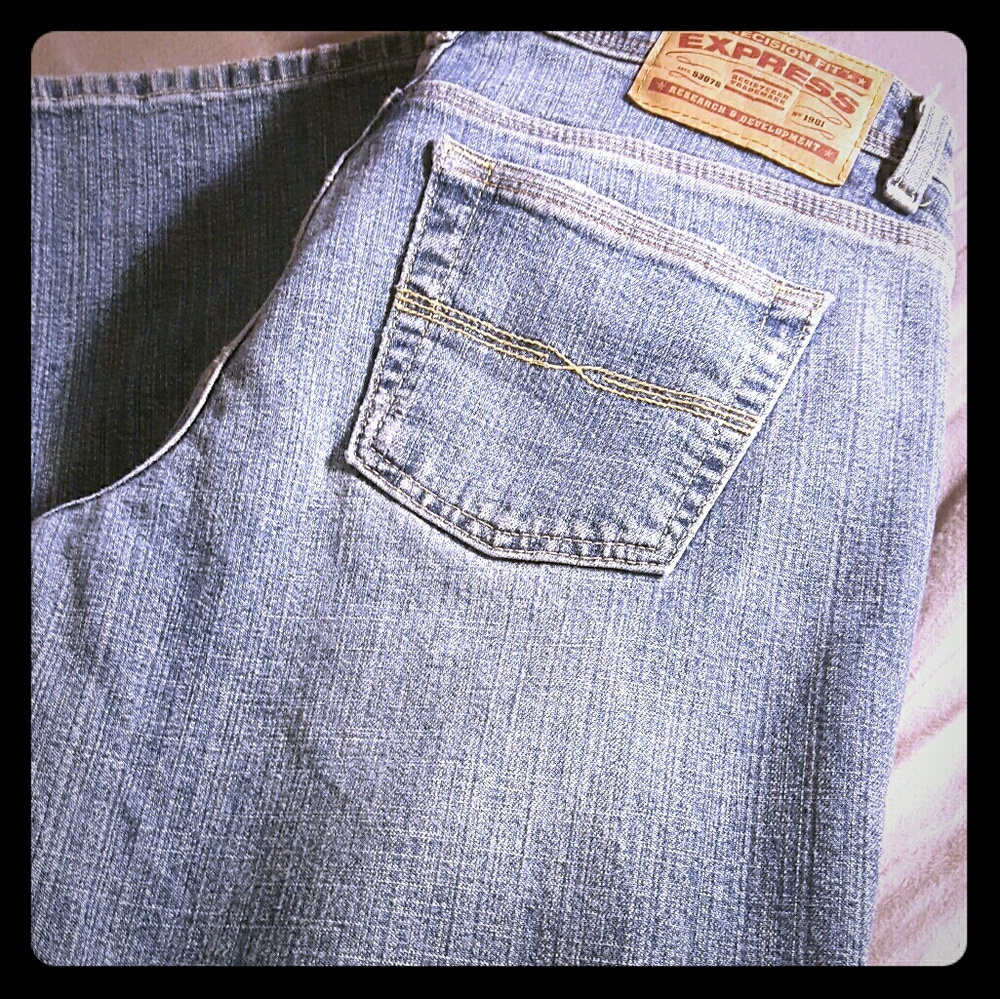 Express precision fit jeans